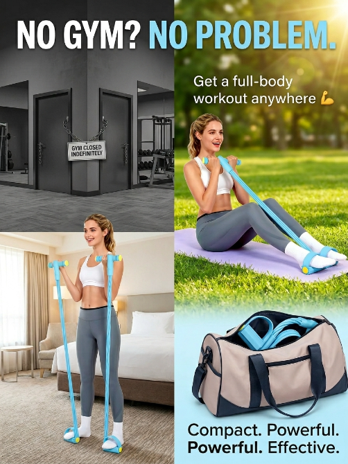 Yoga Pedal Puller Resistance Band | Fitness Equipment
