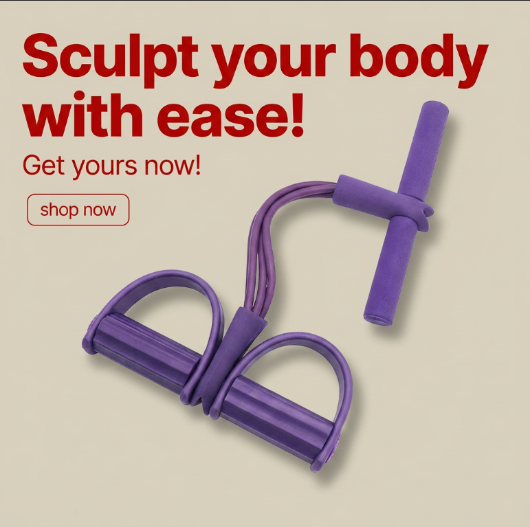 Yoga Pedal Puller Resistance Band | Fitness Equipment